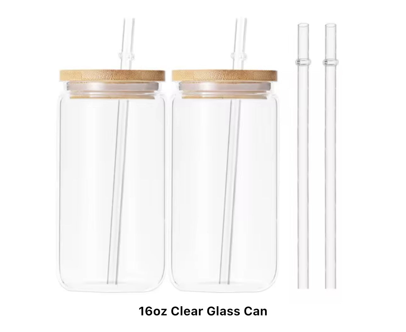 16oz glass cup