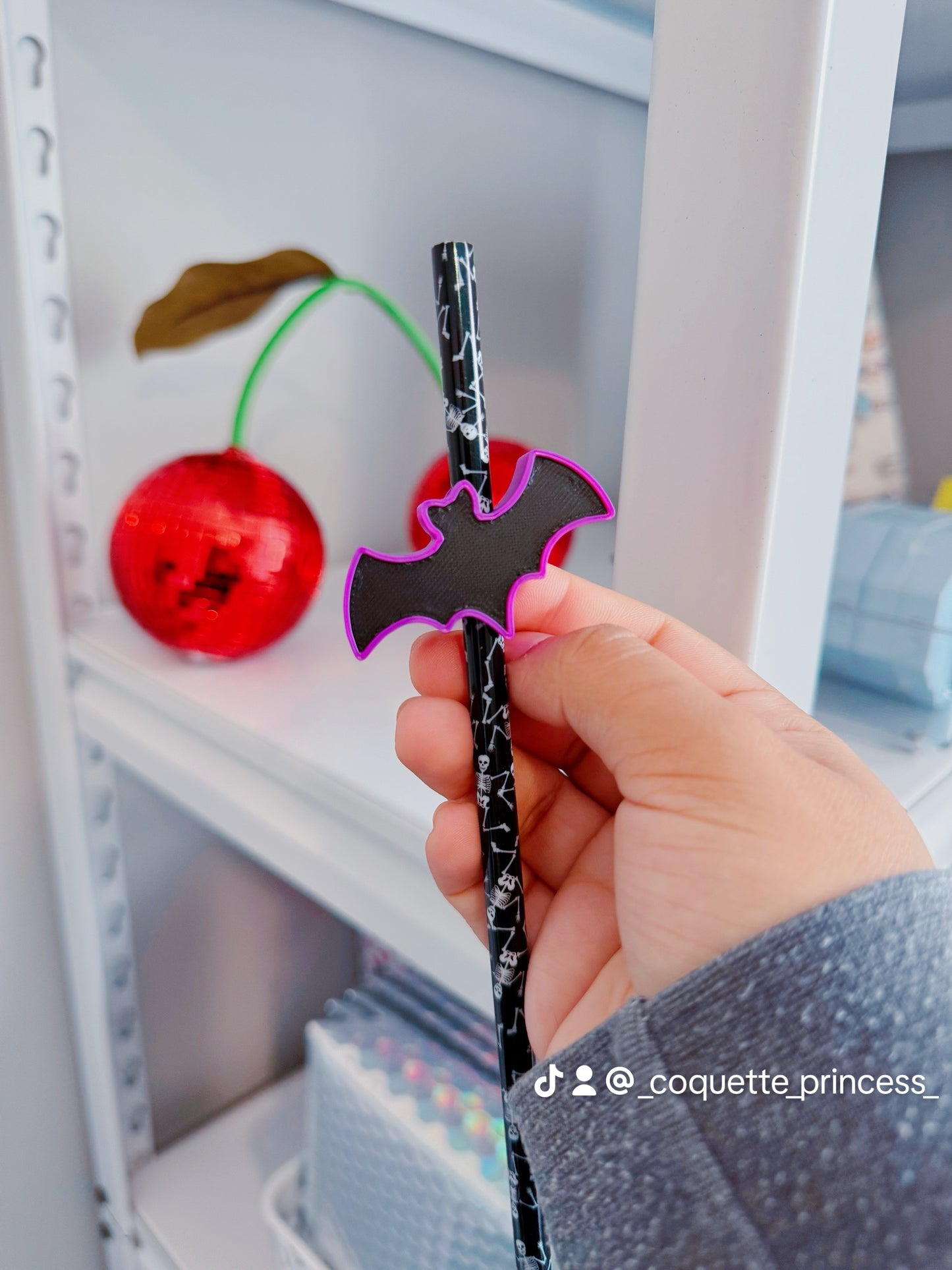 3D Straw toppers