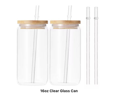 16oz glass cup