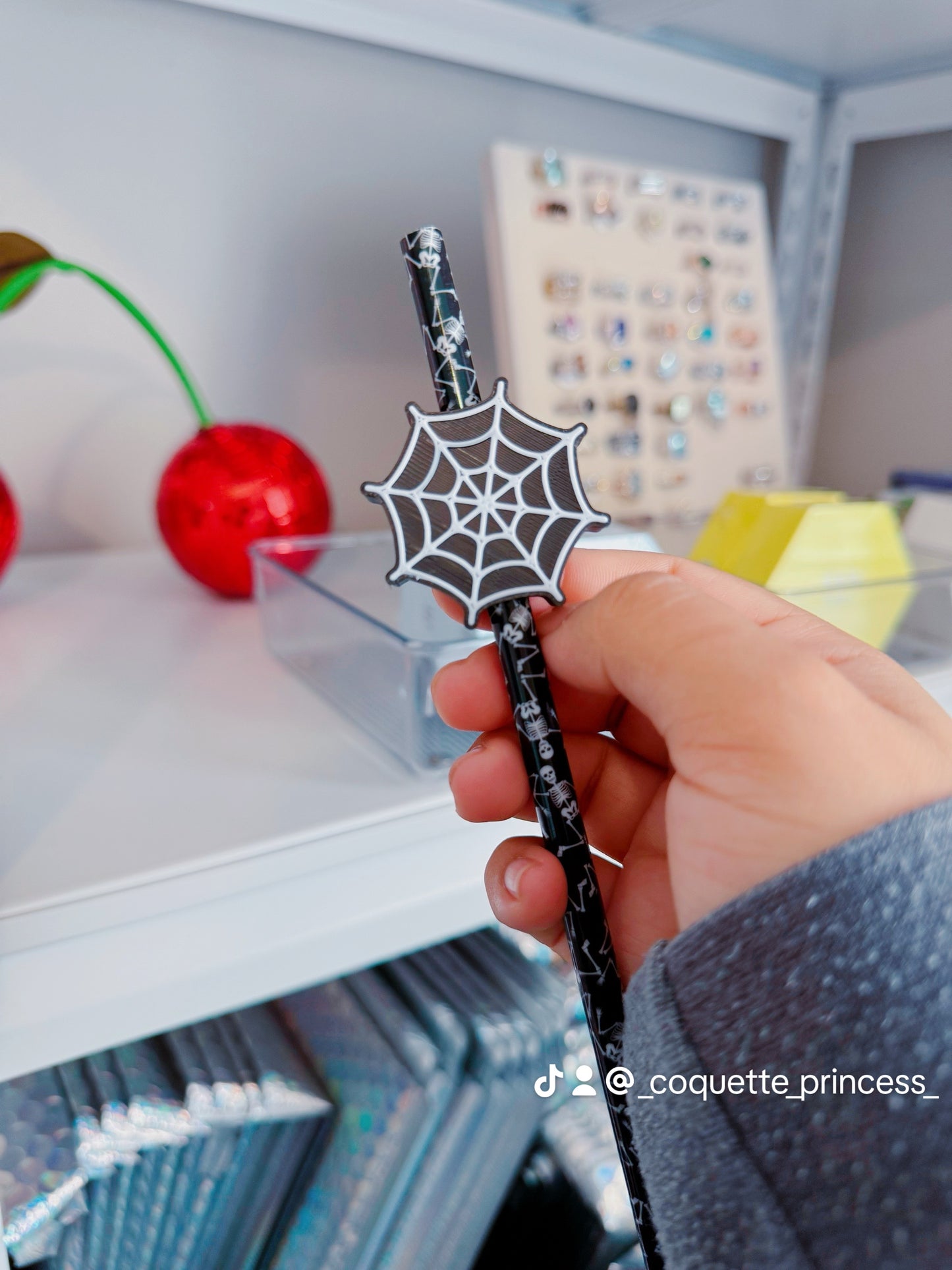 3D Straw toppers